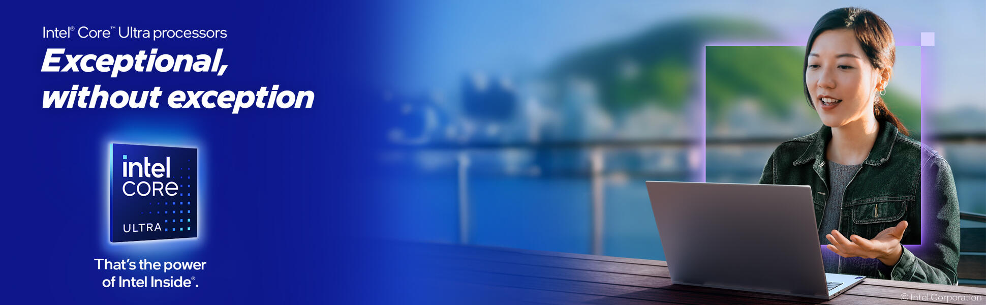 Intel Core Ultra processors banner