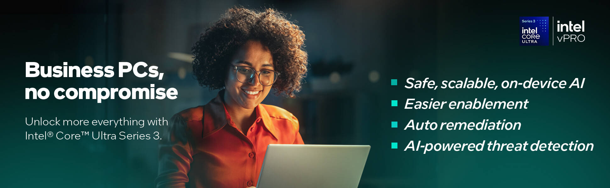 Intel vPro banner